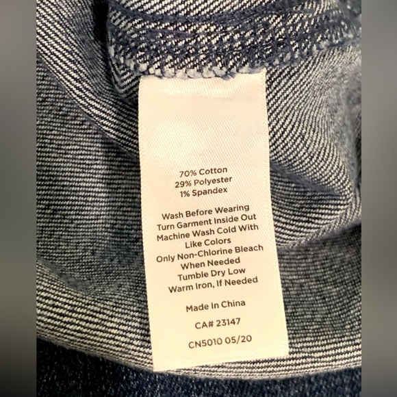 TALBOTS Flawless High Waist Flare Jeans Worn Twice Excellent Condition - Picture 8 of 8